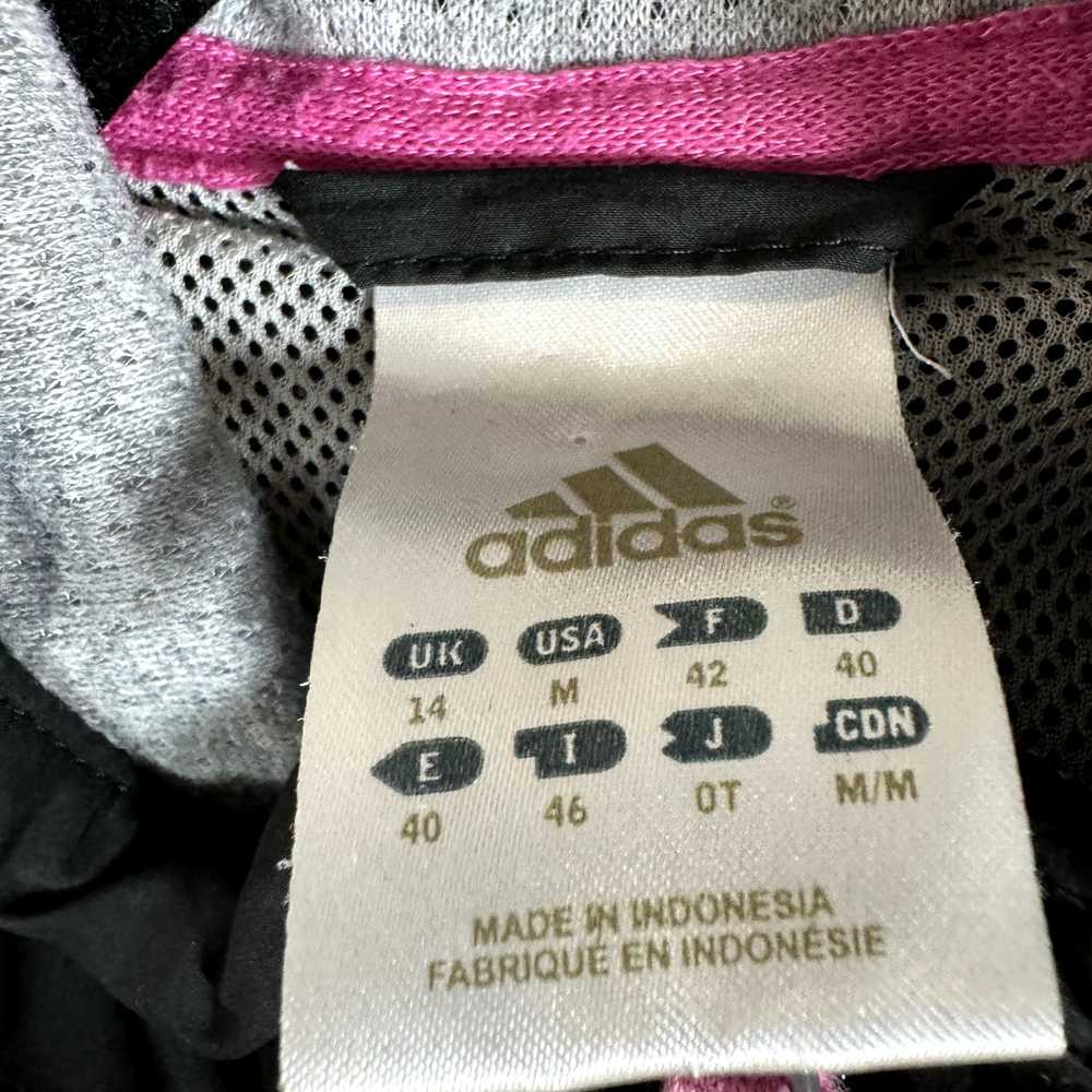 Adidas Women's Medium Black, Pink and Gray Windbr… - image 3