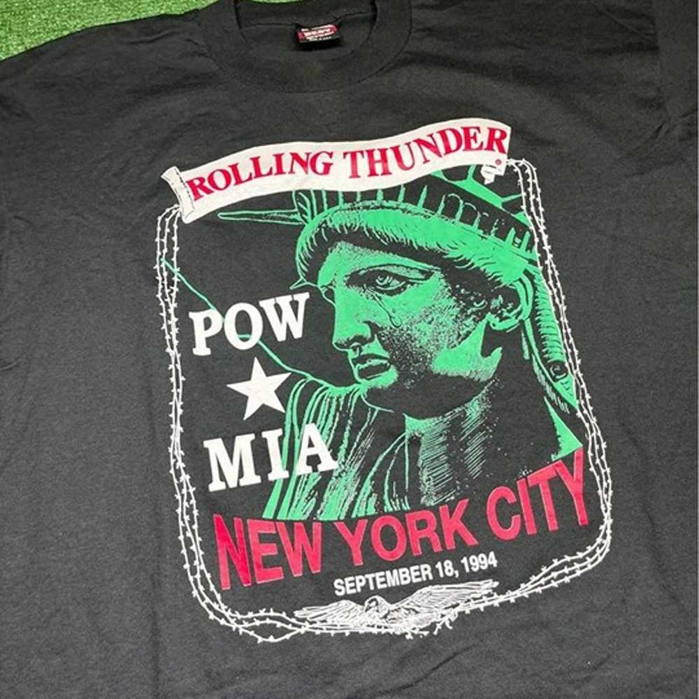 Vintage Rolling Thunder T-shirt Size XL - image 2