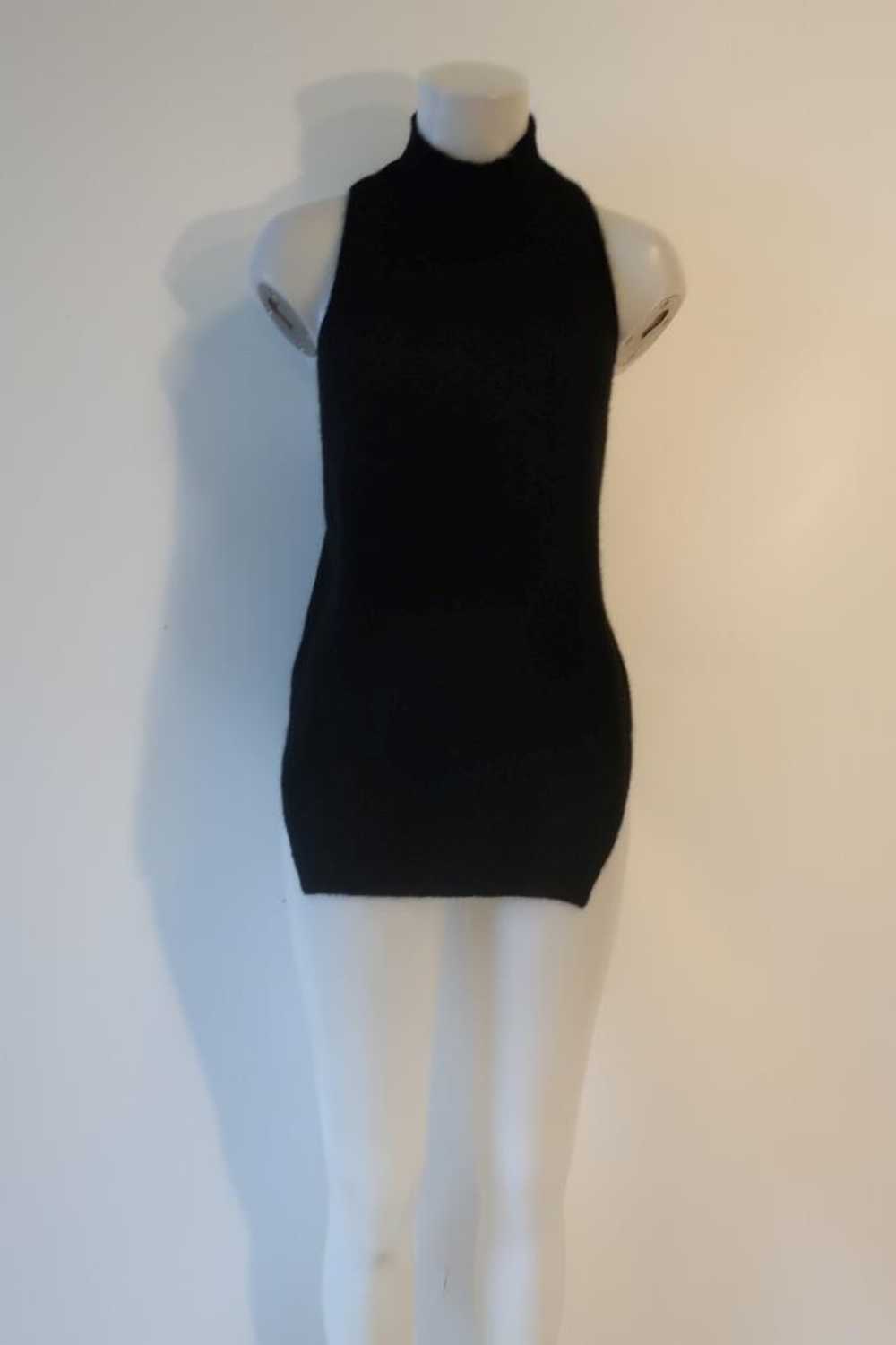 Womens 360 Cashmere Logan Black Sleeveless Racerb… - image 5