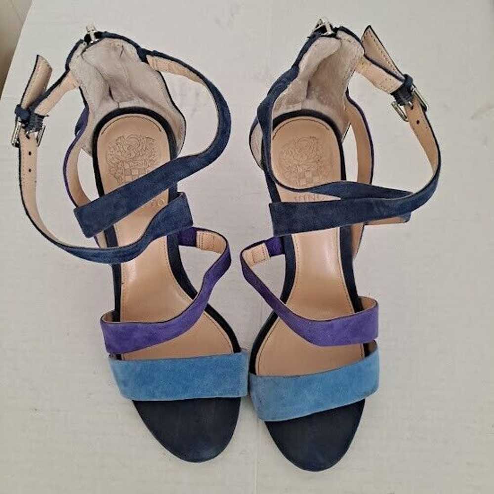 Vince Camuto Strappy Sandals Womens 6M Blue Purpl… - image 2