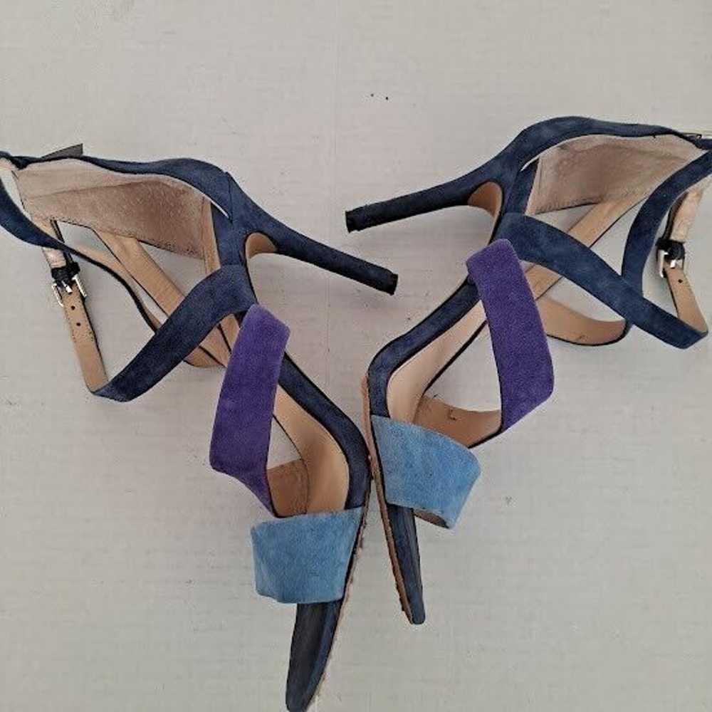 Vince Camuto Strappy Sandals Womens 6M Blue Purpl… - image 3