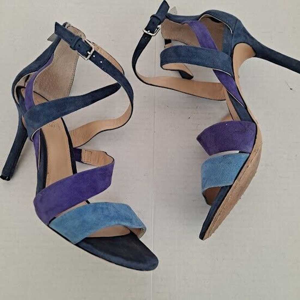 Vince Camuto Strappy Sandals Womens 6M Blue Purpl… - image 4