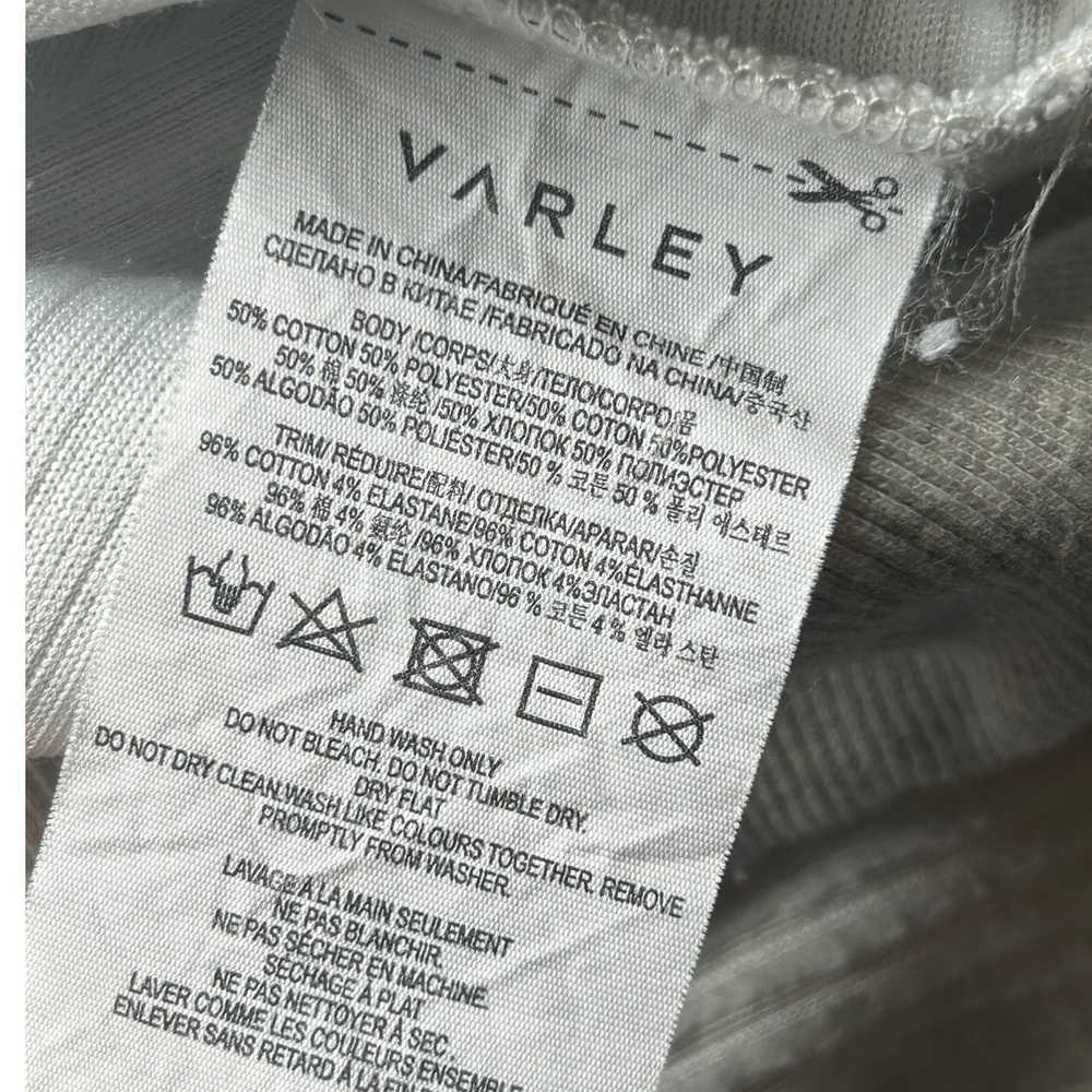 Varley Arleta Ribbed Pullover Sweatshirt Oatmeal … - image 10