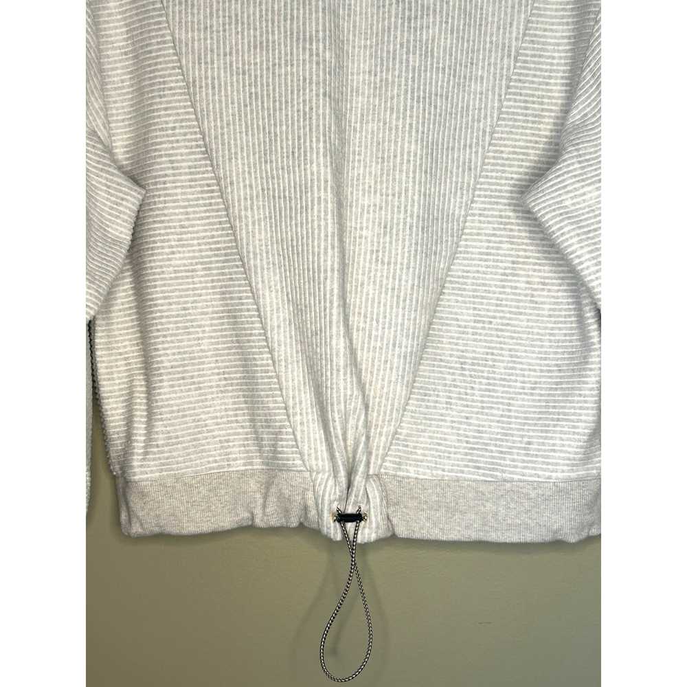 Varley Arleta Ribbed Pullover Sweatshirt Oatmeal … - image 3