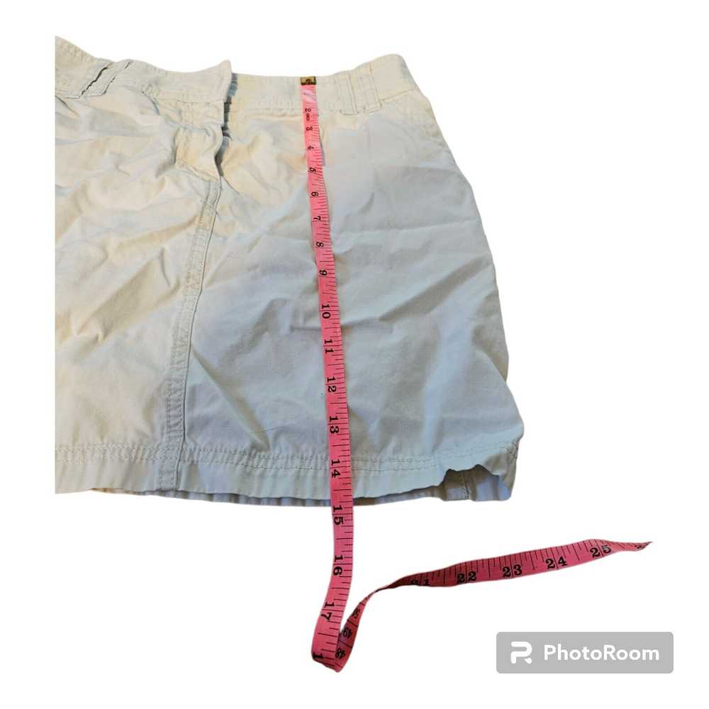 J. Crew Size 2 Cotton Off White Khaki Skirt - image 8