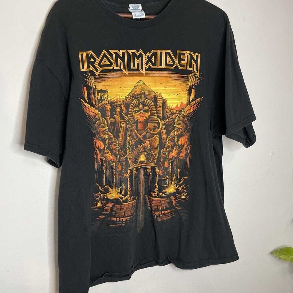 Iron Maiden The Book Of Souls World Tour T-Shirt … - image 2