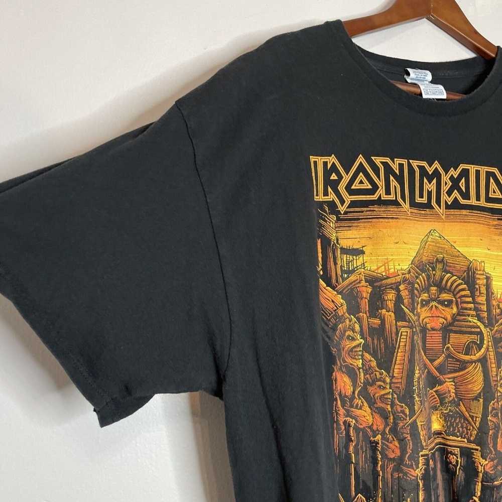 Iron Maiden The Book Of Souls World Tour T-Shirt … - image 3
