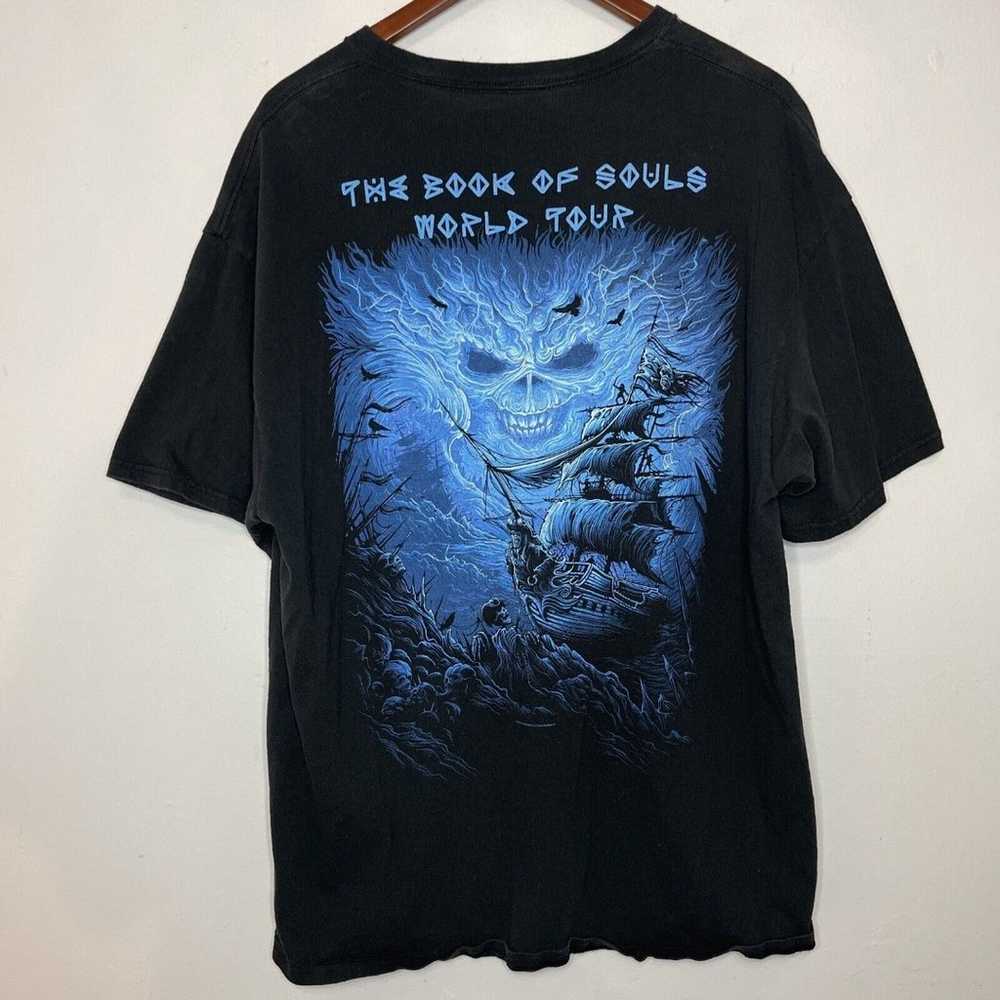 Iron Maiden The Book Of Souls World Tour T-Shirt … - image 6