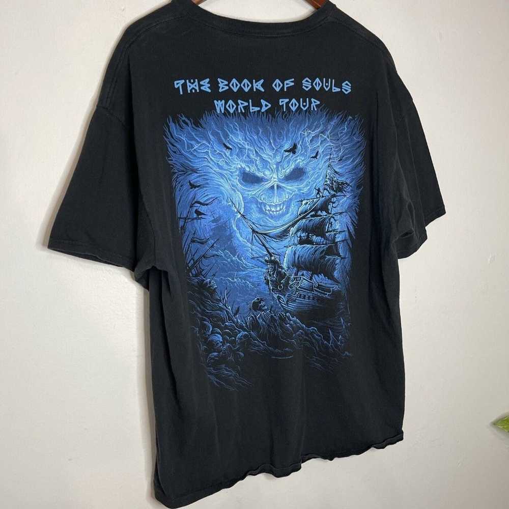 Iron Maiden The Book Of Souls World Tour T-Shirt … - image 7