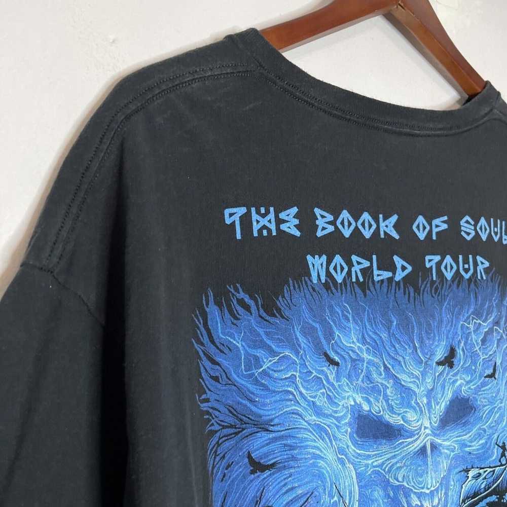 Iron Maiden The Book Of Souls World Tour T-Shirt … - image 8