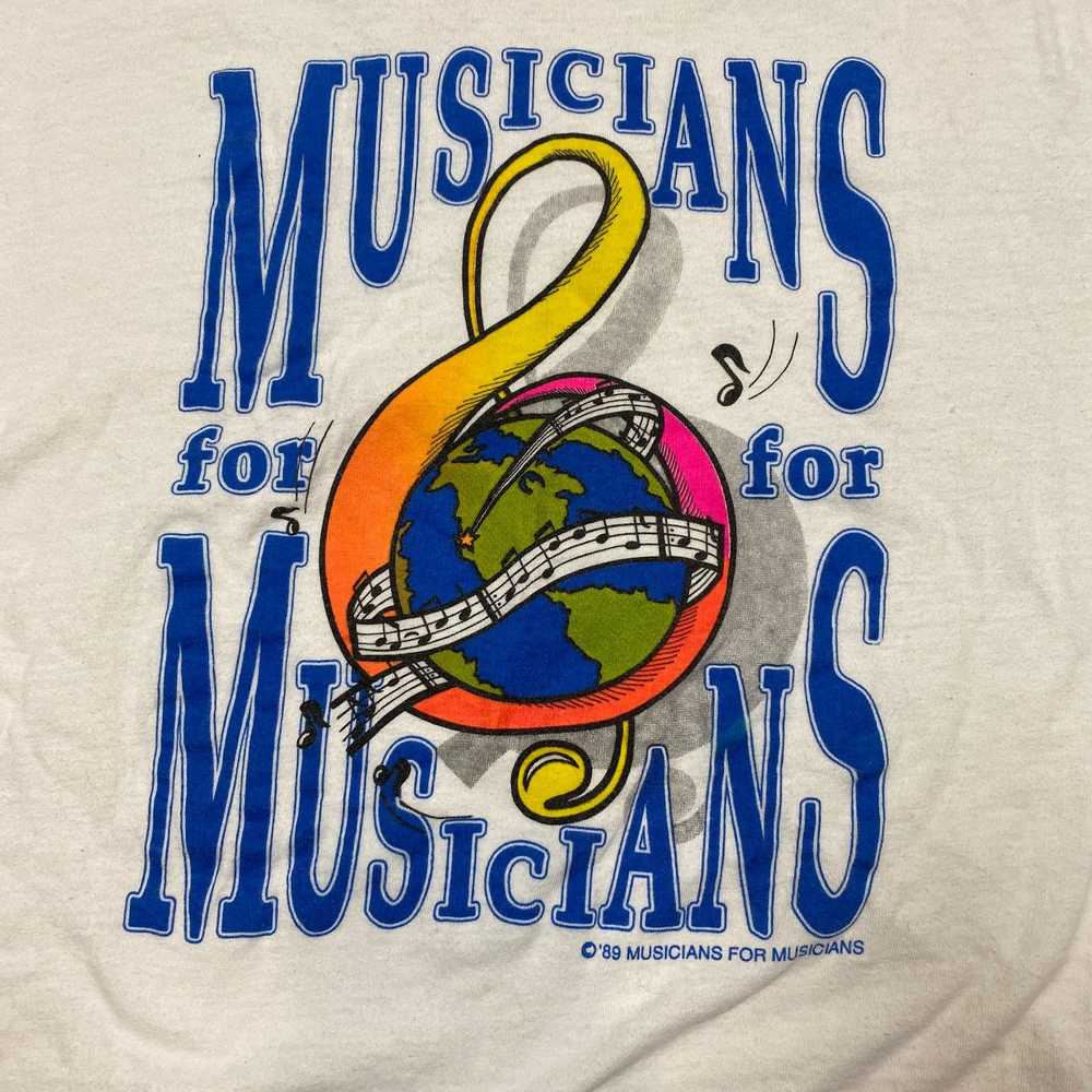 Hanes × Vintage Vintage 1989 Musicians for Musici… - image 2