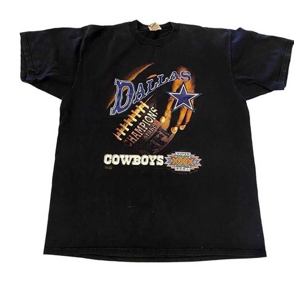 Delta Cowboys 1996 Super Bowl Champion T-shirt si… - image 1