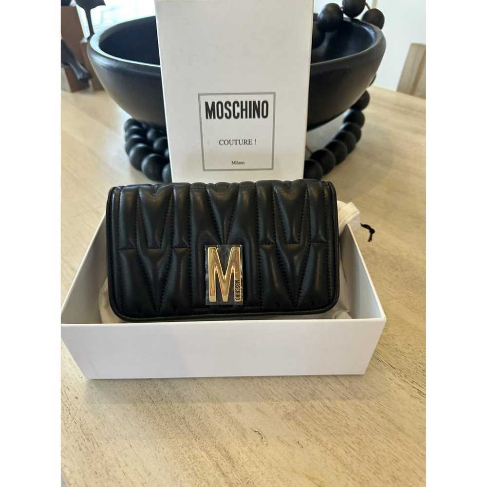 Moschino Leather crossbody bag - image 5