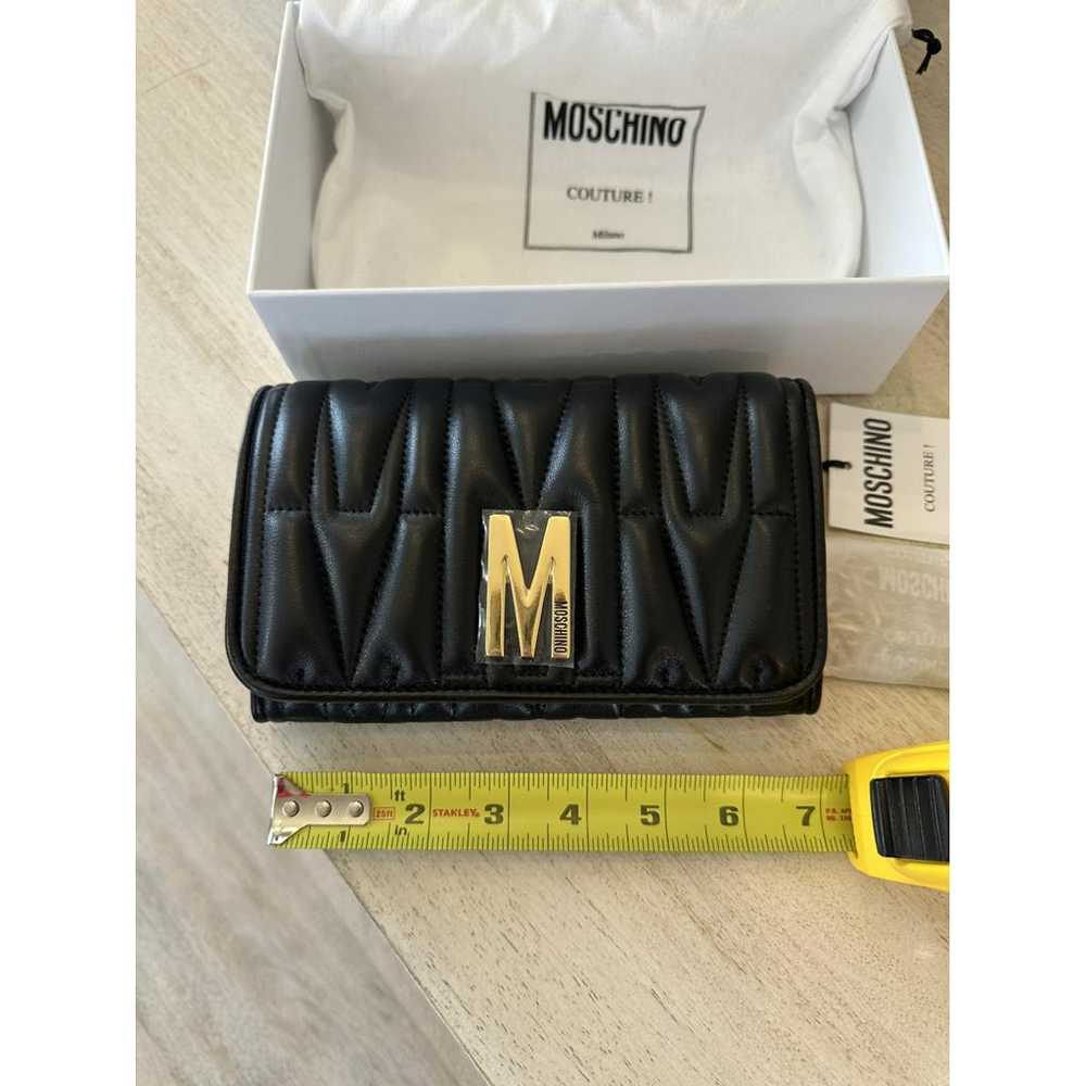 Moschino Leather crossbody bag - image 7