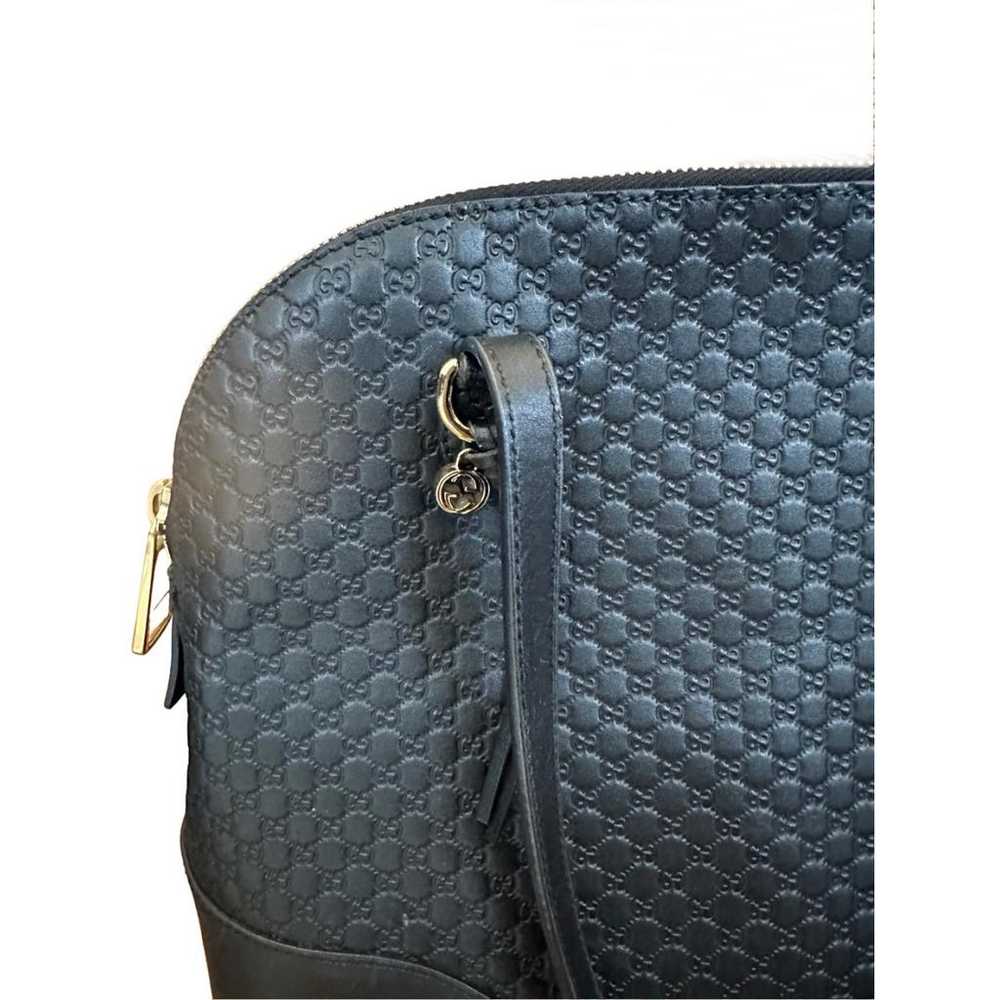 Gucci Dôme leather tote - image 5