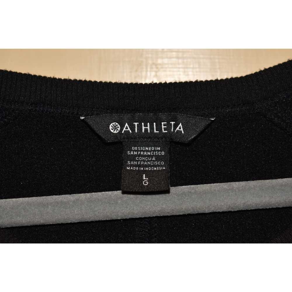 ATHLETA $79 Side Vent Crewneck Tunic Sweatshirt H… - image 3