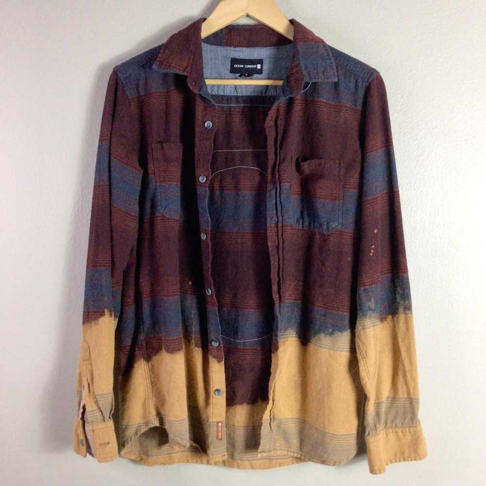 Upcycled Harry Potter Hogwarts flannel bleached r… - image 4