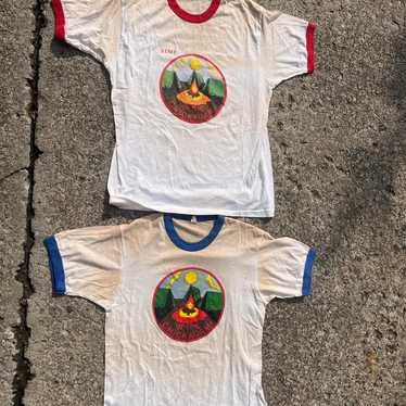 Vintage 1980s summer camp shirts - image 1
