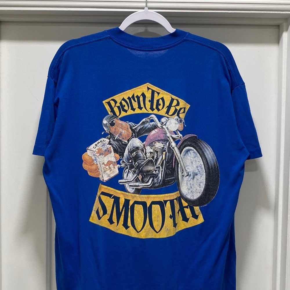 1991 single stitch Camel “Born to be Smooth” tee - image 1