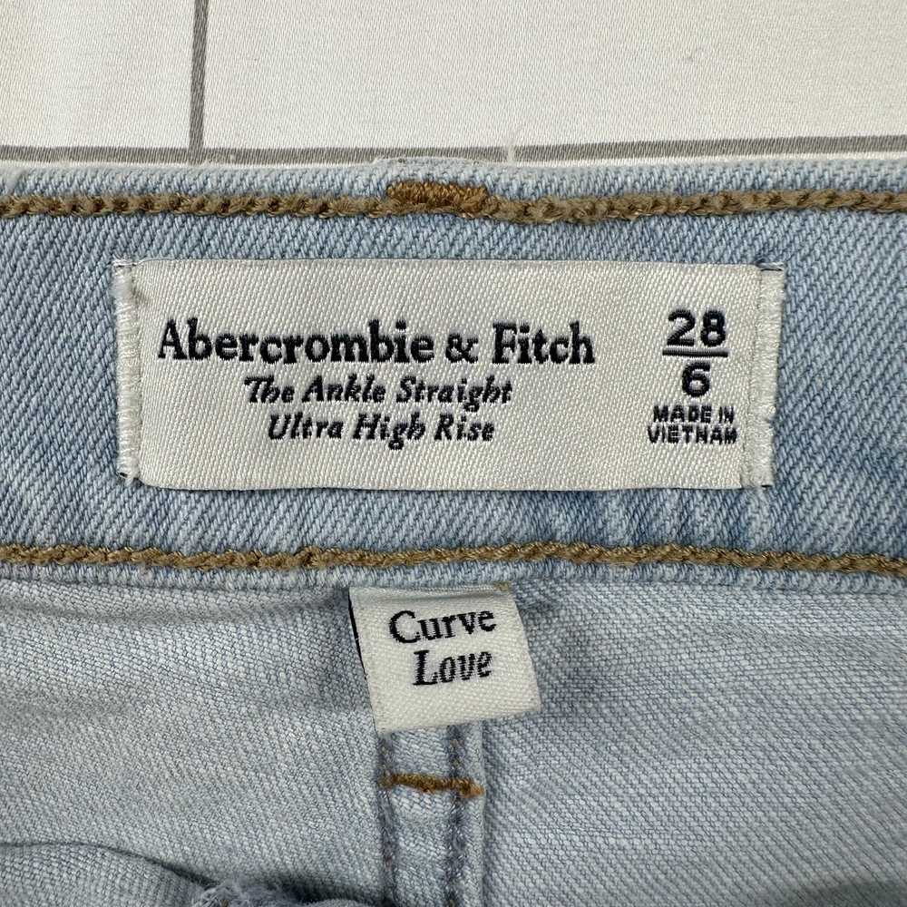 Abercrombie & Fitch Jeans Womens 28 Blue Curve Lo… - image 3