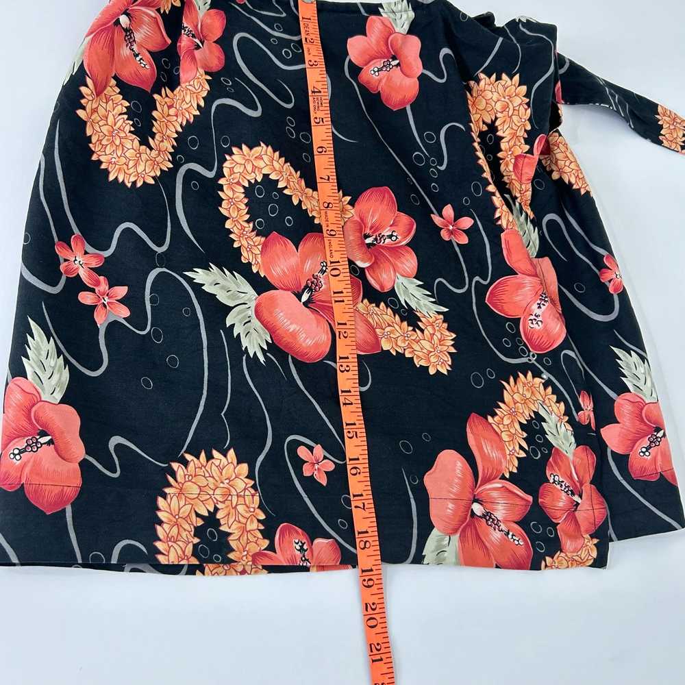 Tommy Bahama Womens Small Silk Wrap Skirt Tropica… - image 11