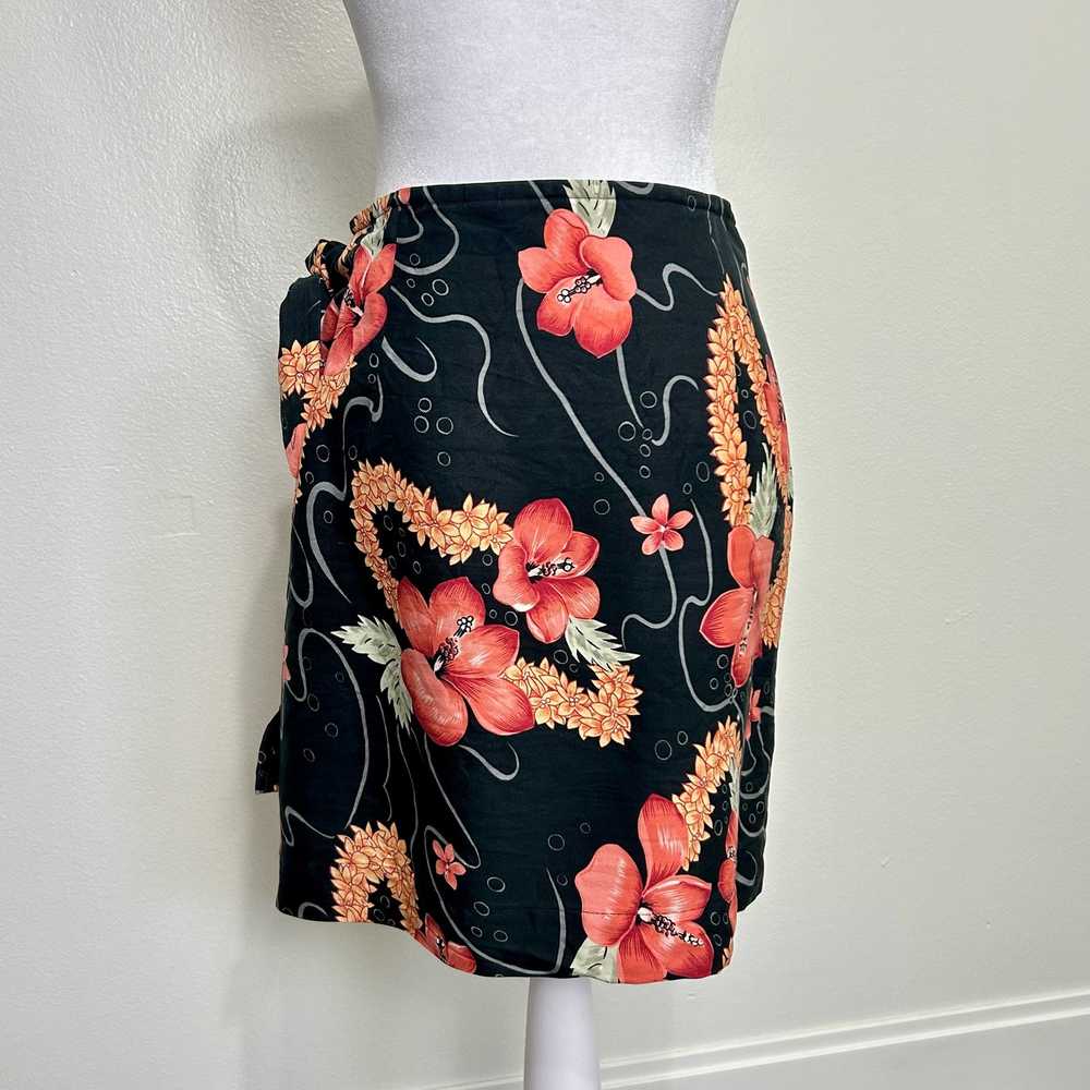 Tommy Bahama Womens Small Silk Wrap Skirt Tropica… - image 4