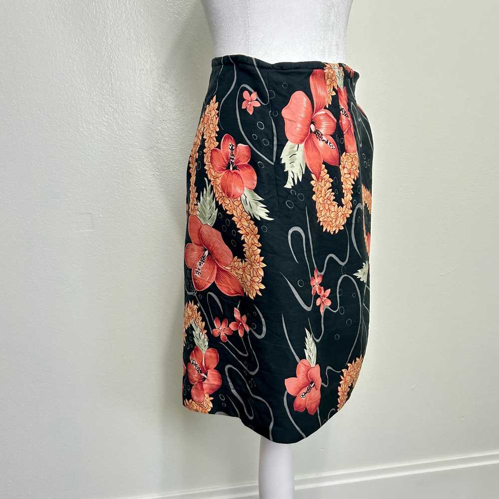 Tommy Bahama Womens Small Silk Wrap Skirt Tropica… - image 5