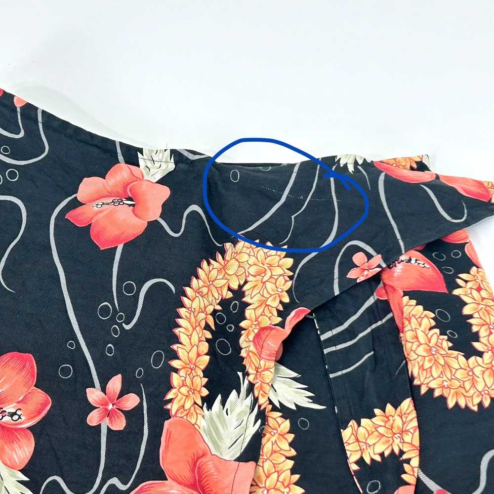 Tommy Bahama Womens Small Silk Wrap Skirt Tropica… - image 8
