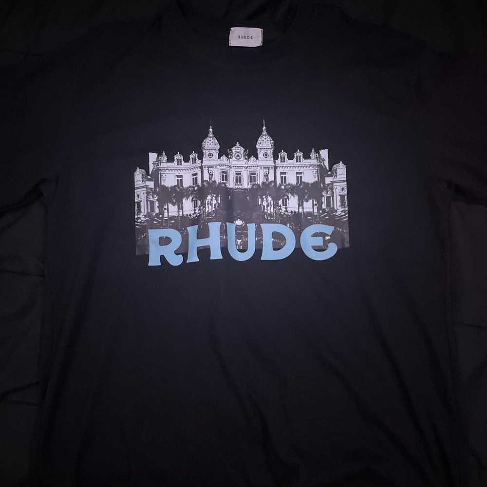rhude tshirt - image 1
