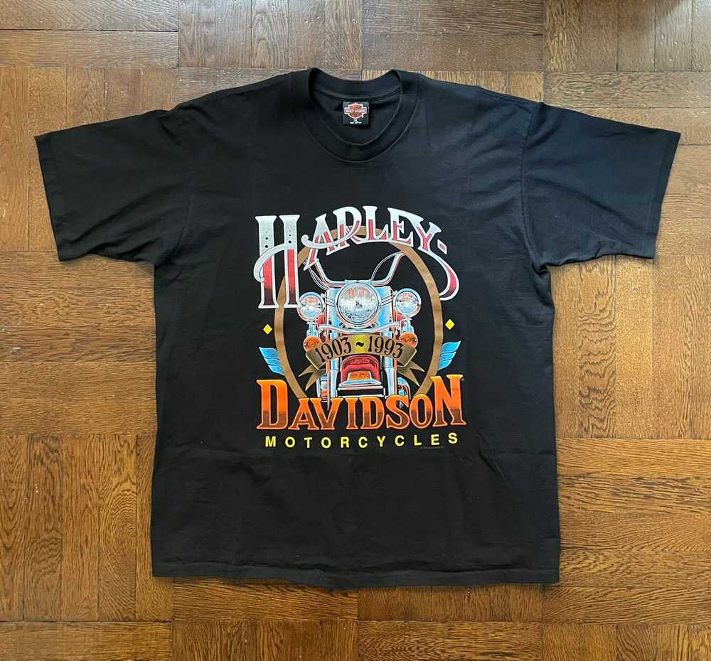 Harley Davidson × Vintage Vintage 90s Harley Davi… - image 1