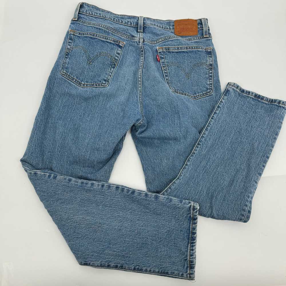 Levi's 501 Premium Denim Cropped Jean Five Pocket… - image 9