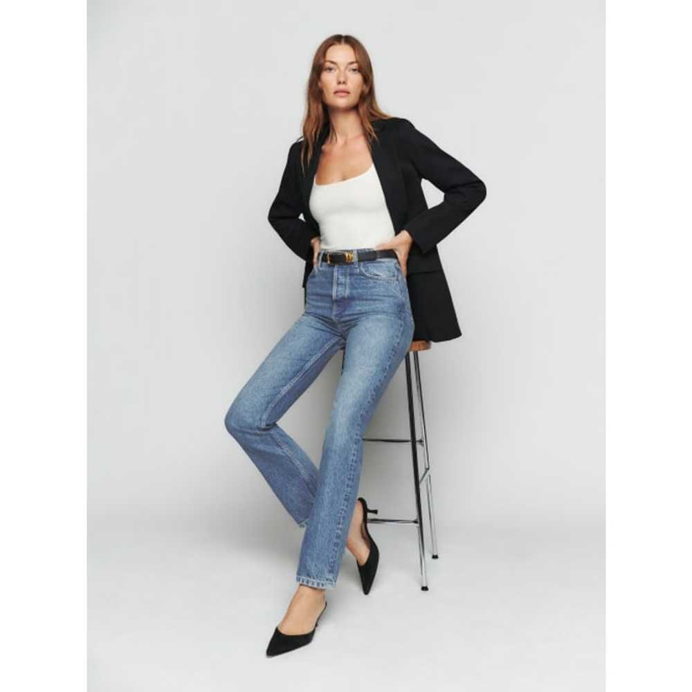 Reformation Cynthia High Rise Jeans Straight Leg … - image 2