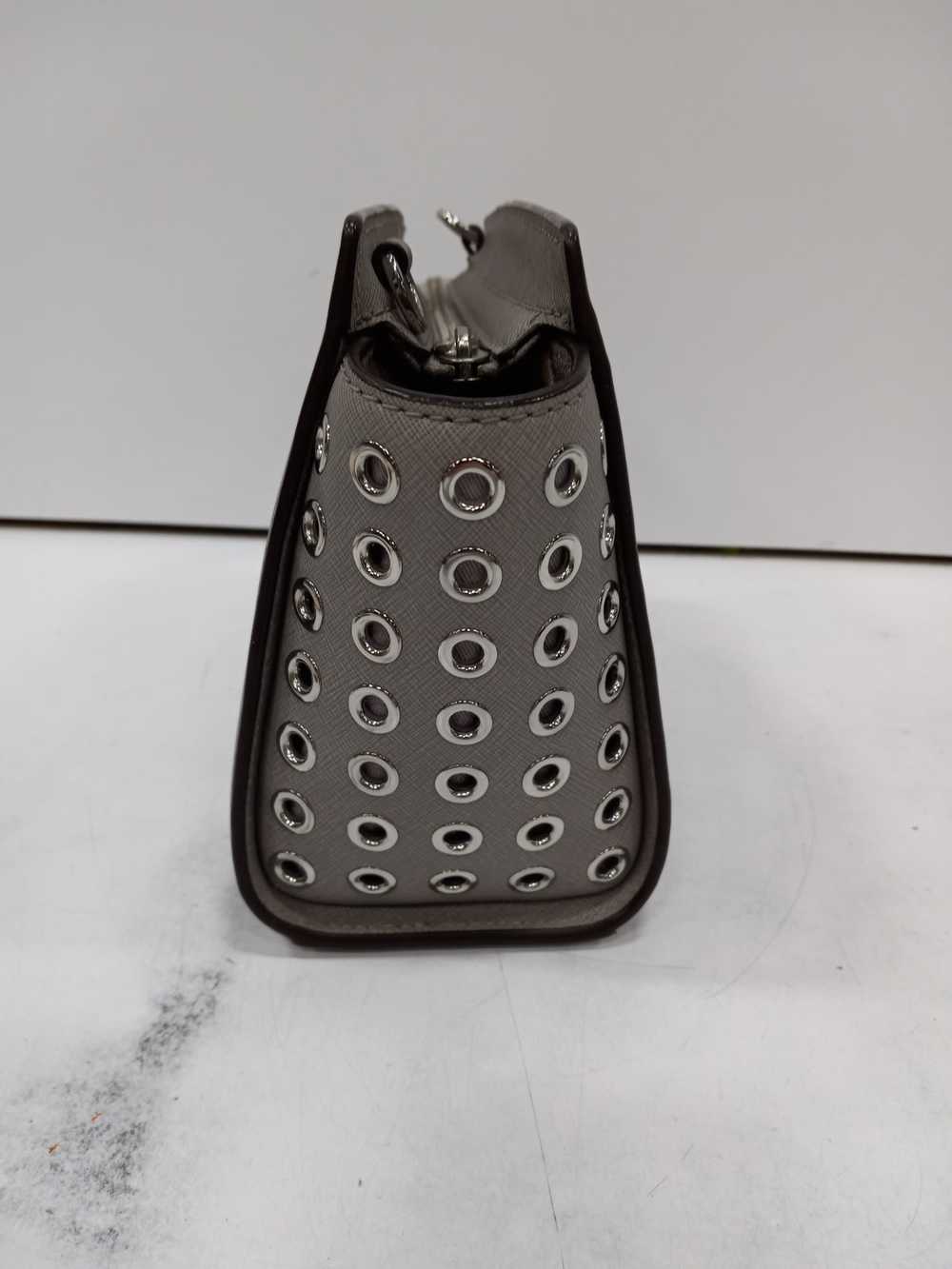 Michael Kors Selma Grey Leather Handbag - image 3