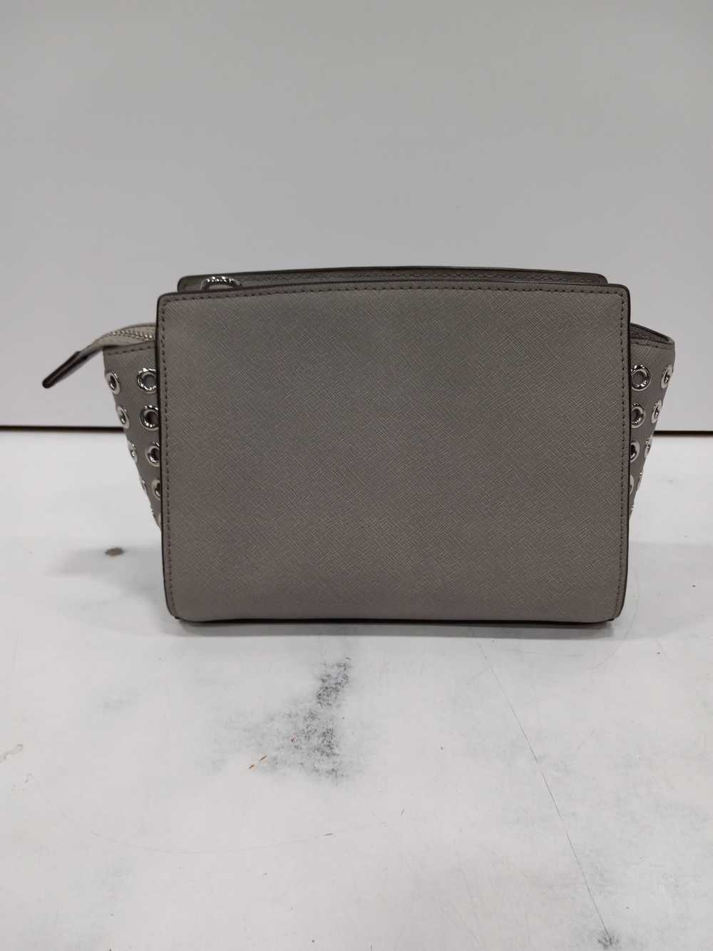 Michael Kors Selma Grey Leather Handbag - image 4
