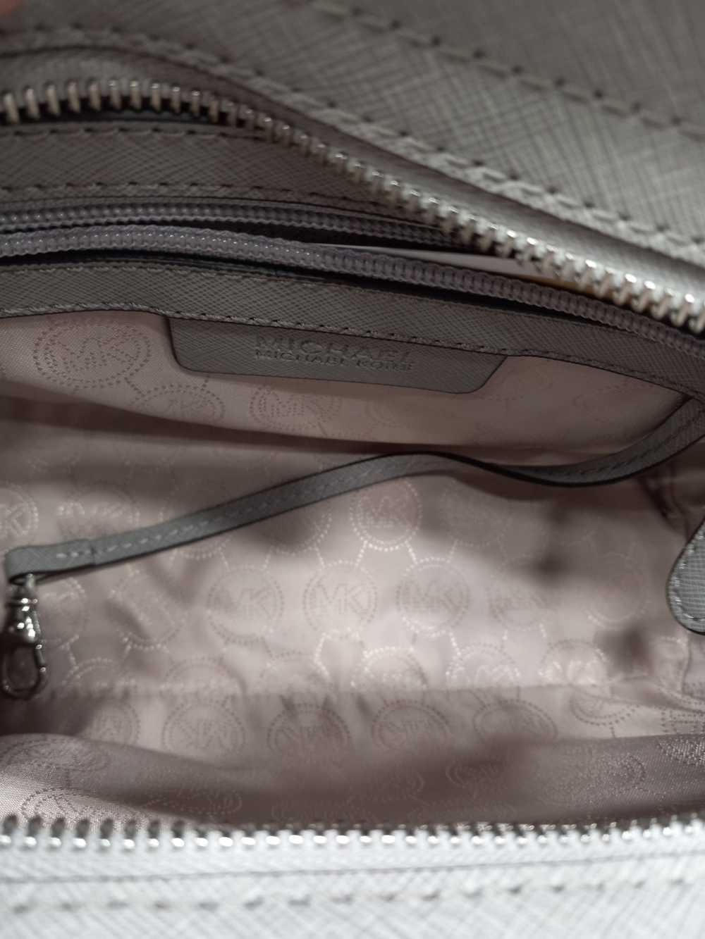Michael Kors Selma Grey Leather Handbag - image 6