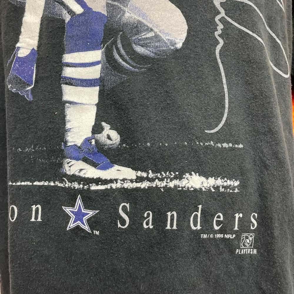 Vintage Dallas Cowboys Deion Sanders NFL Player T… - image 3