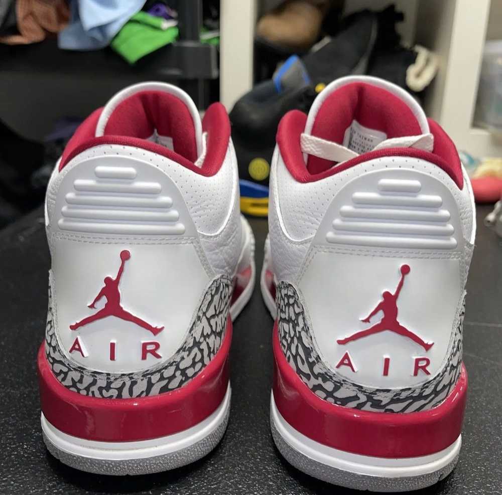 Jordan Brand Jordan 3 Cardinal Red Sample - image 4