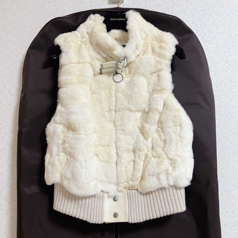 Louis Vuitton Rabbit Fur Vest Lapin With - image 1