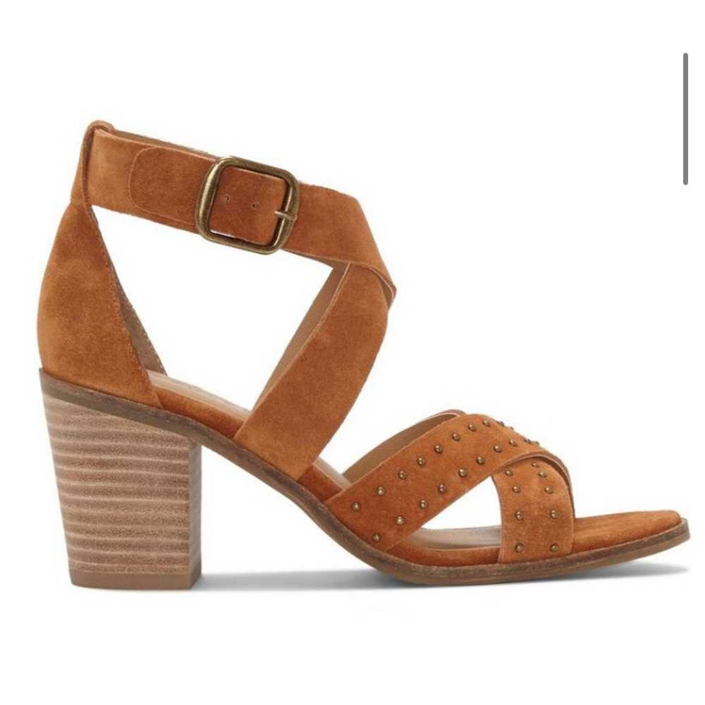 Lucky Brand Kelsey Heel Sandal Size 7.5 Open Toe … - image 3