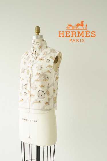 Hermes Martin Margiela Period Fish Pattern Shirt