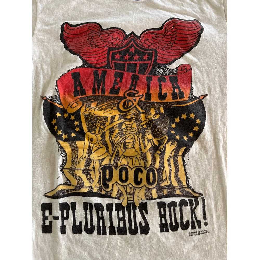 America & Poco E-Pluribus Rock T-Shirt - image 3