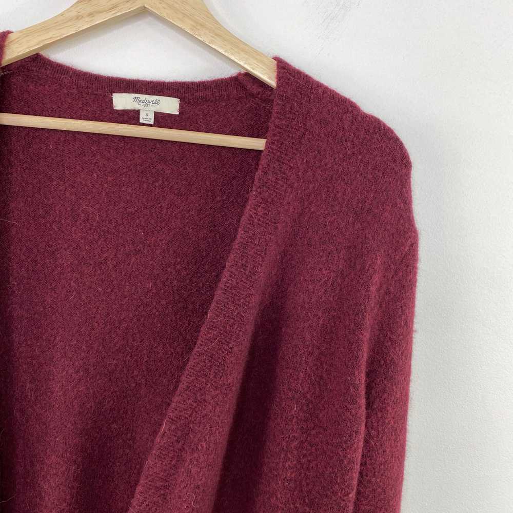 Madewell Ryder Burgundy Merino Wool Alpaca Blend … - image 5