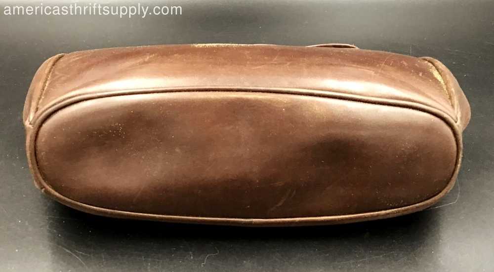 Vintage Salvatore Ferragamo Brown Leather Crossbo… - image 7