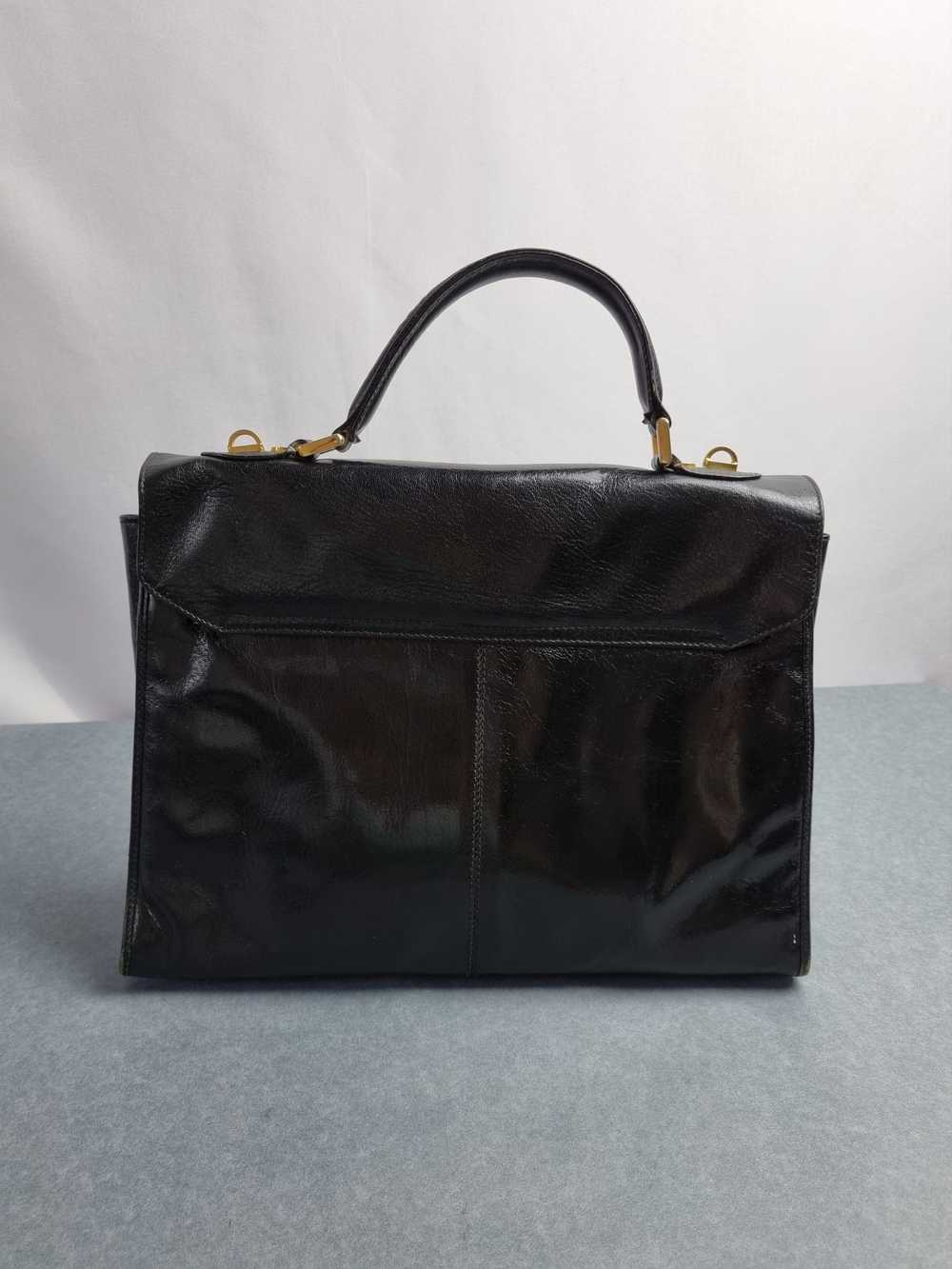 Leather × Luxury × Vintage Astor Leather Bag Herm… - image 4