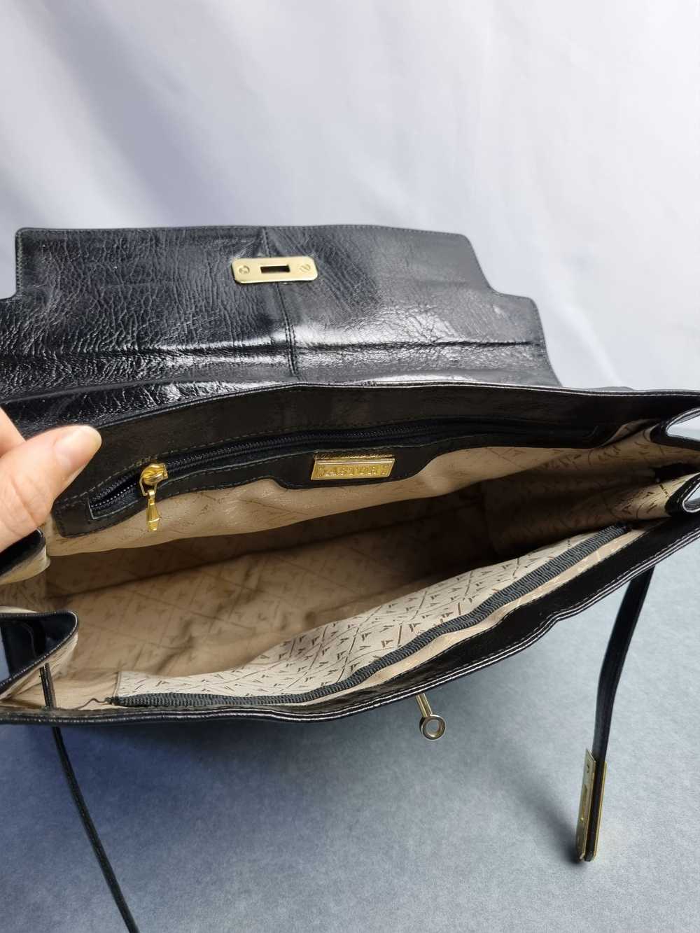 Leather × Luxury × Vintage Astor Leather Bag Herm… - image 7