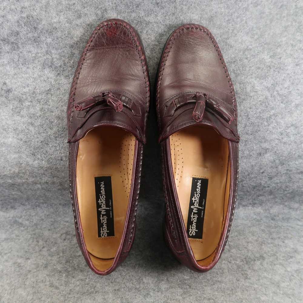 Stamati Mastroianni Shoes Mens 10 Tassel Loafers … - image 8