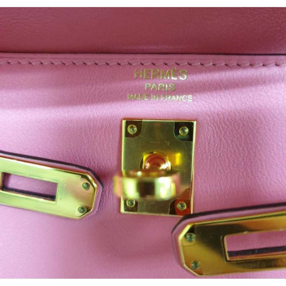 Hermès Kelly 25 leather handbag - image 5