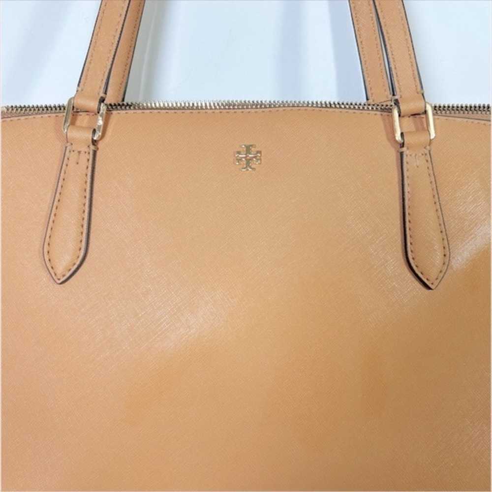 Tory Burch Leather Tote Bag - image 2