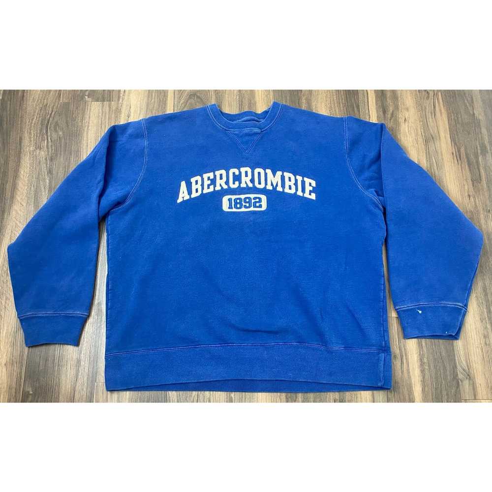 VTG Abercrombie & Fitch stitched spell-out graphi… - image 1