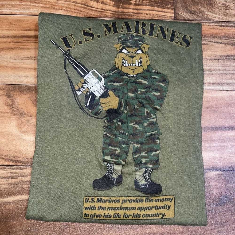 Vintage United States Marines Bulldog Commando Mi… - image 12